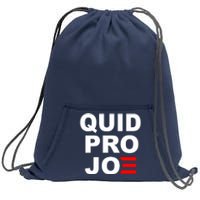 Quid Pro Joe Biden Sweatshirt Cinch Pack Bag