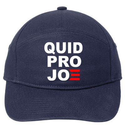 Quid Pro Joe Biden 7-Panel Snapback Hat
