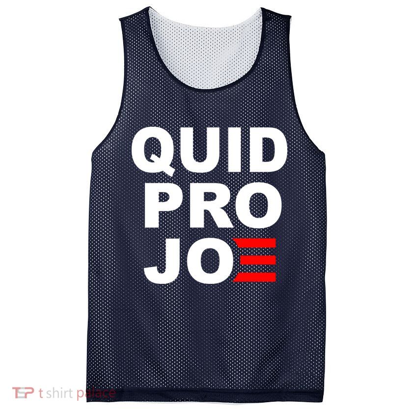 Quid Pro Joe Biden Mesh Reversible Basketball Jersey Tank