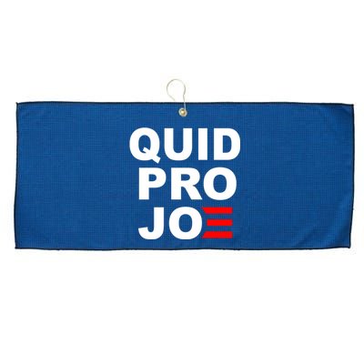 Quid Pro Joe Biden Large Microfiber Waffle Golf Towel