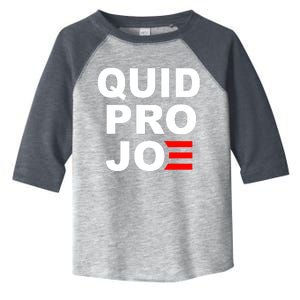 Quid Pro Joe Biden Toddler Fine Jersey T-Shirt