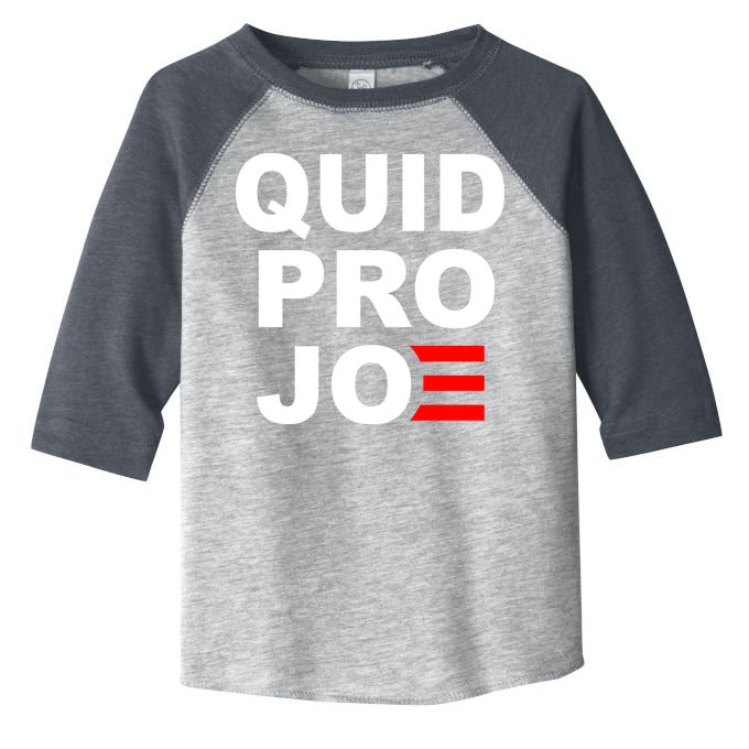 Quid Pro Joe Biden Toddler Fine Jersey T-Shirt