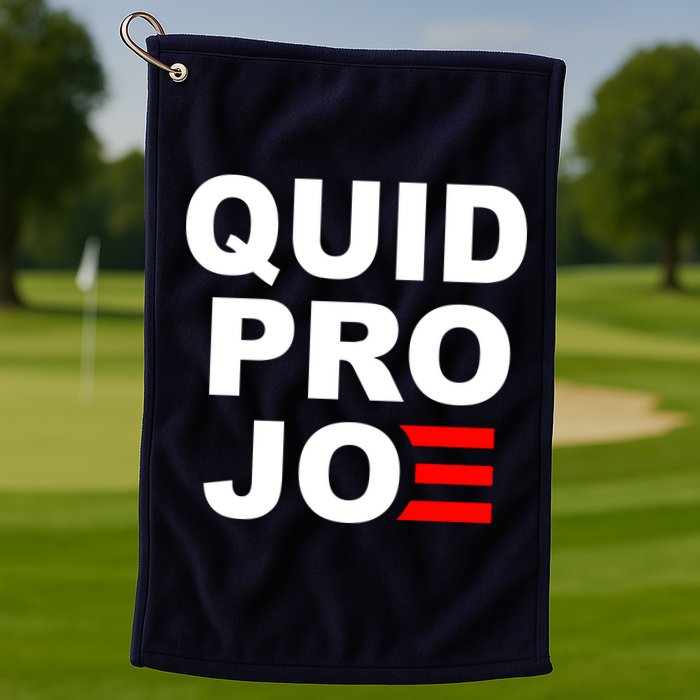 Quid Pro Joe Biden Golf Towel