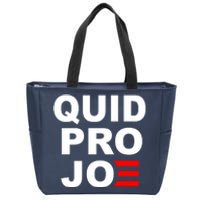 Quid Pro Joe Biden Zip Tote Bag