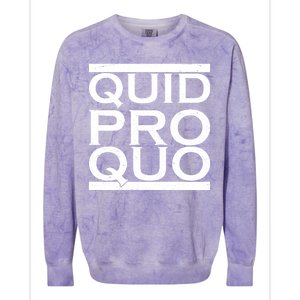 Quid Pro Quo Colorblast Crewneck Sweatshirt