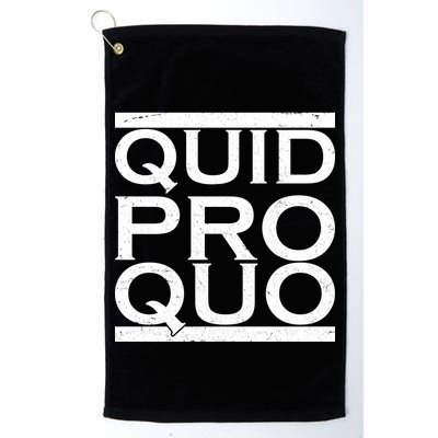 Quid Pro Quo Golf Towel