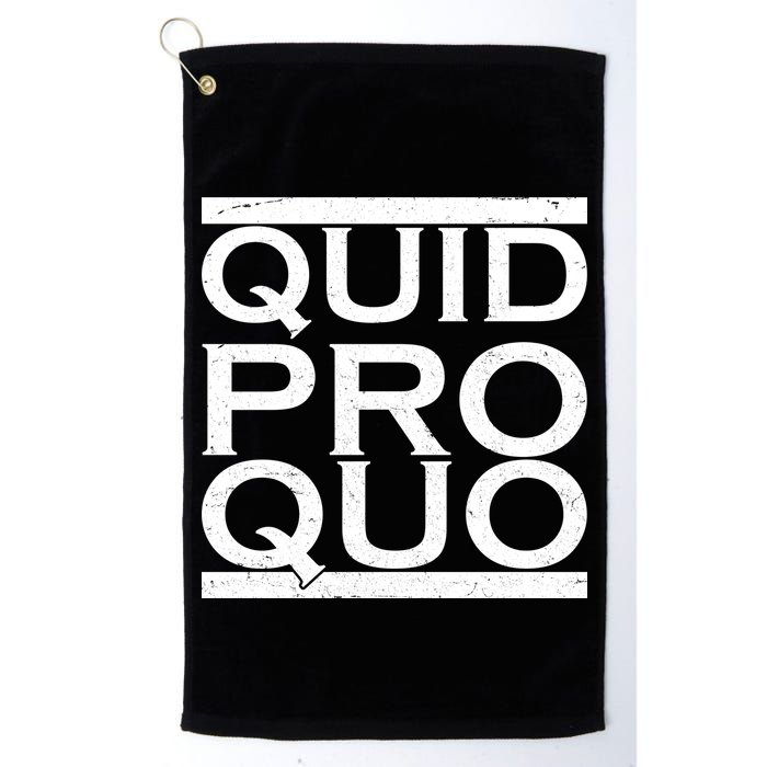 Quid Pro Quo Golf Towel