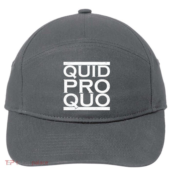 Quid Pro Quo 7-Panel Snapback Hat