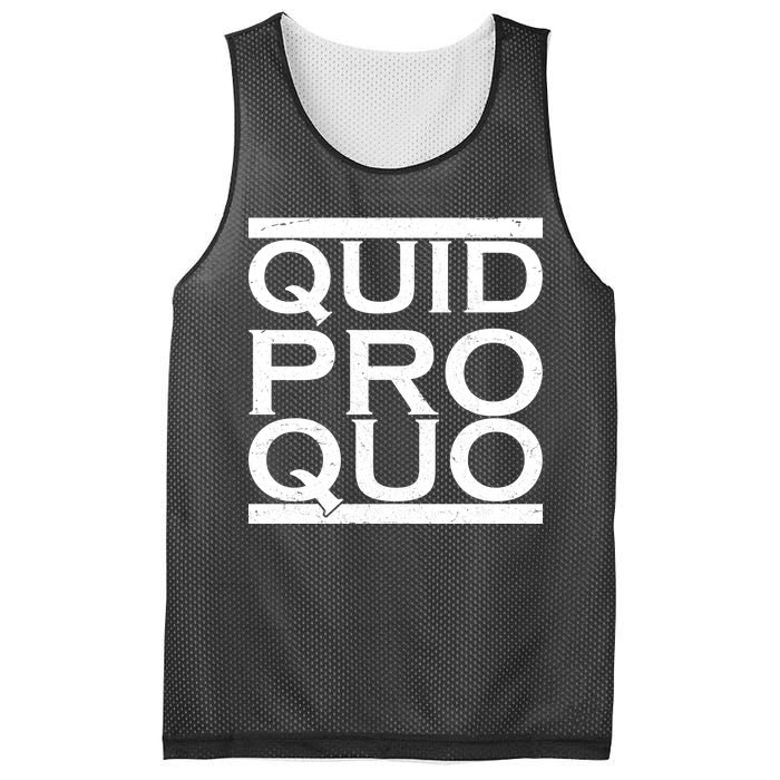 Quid Pro Quo Mesh Reversible Basketball Jersey Tank