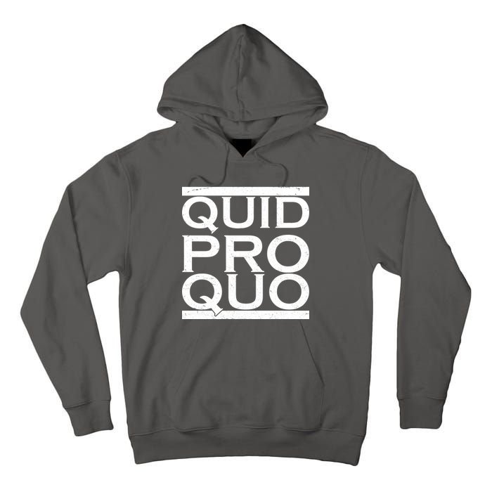 Quid Pro Quo Tall Hoodie