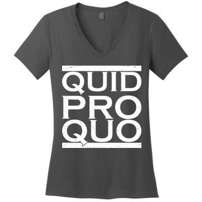 Quid Pro Quo Women's V-Neck T-Shirt