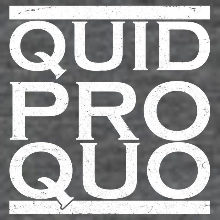 Quid Pro Quo Zip Tote Bag