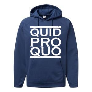 Quid Pro Quo Performance Fleece Hoodie