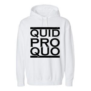 Quid Pro Quo Garment-Dyed Fleece Hoodie