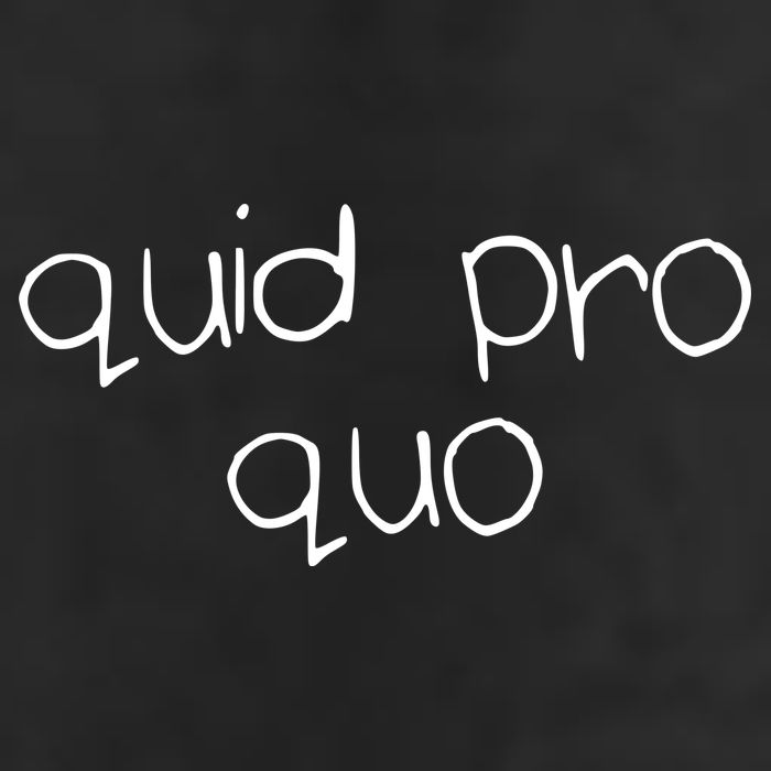 Quid Pro Quo Fun Cool Comfort Performance Bucket Hat