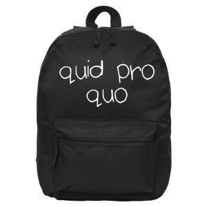 Quid Pro Quo Fun 16 in Basic Backpack