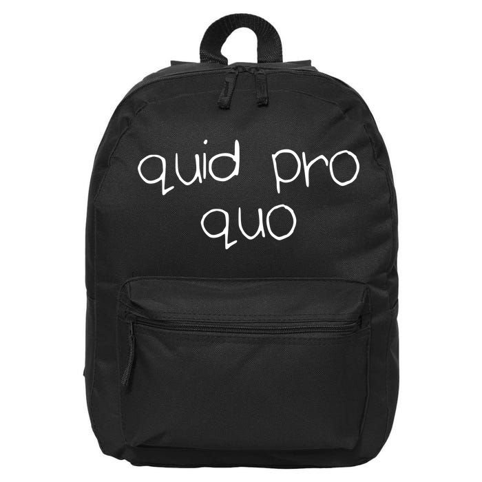 Quid Pro Quo Fun 16 in Basic Backpack