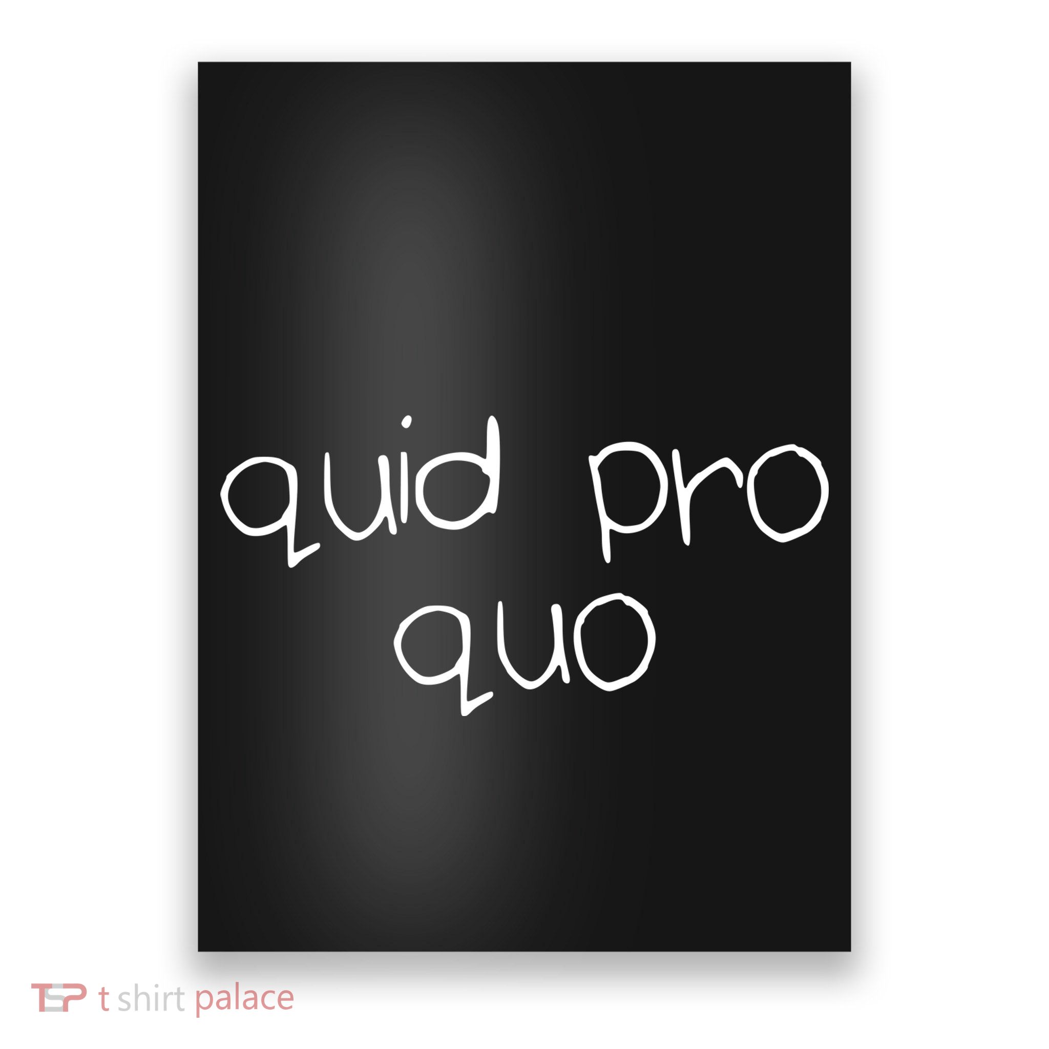 Quid Pro Quo Fun Poster