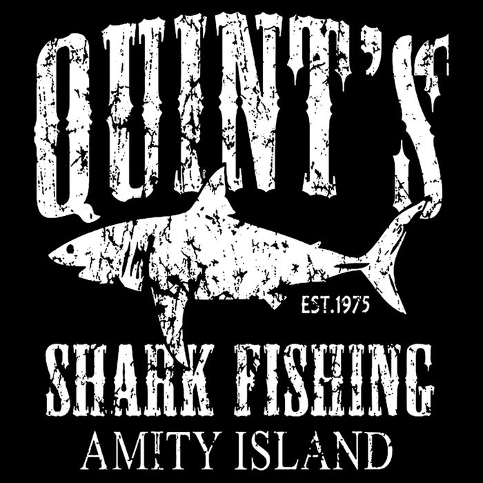 Quint's Shark Fishing Amity Island Poster