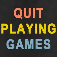 Quit Playing Games Golf Towel