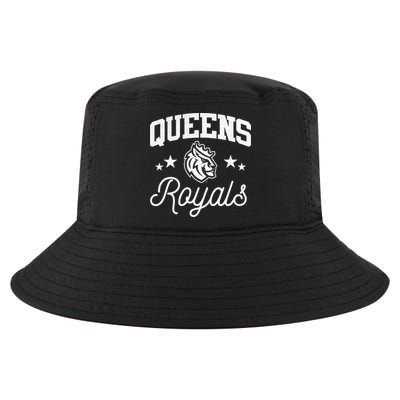 Queens University Of Charlotte Royals Logo Cool Comfort Performance Bucket Hat