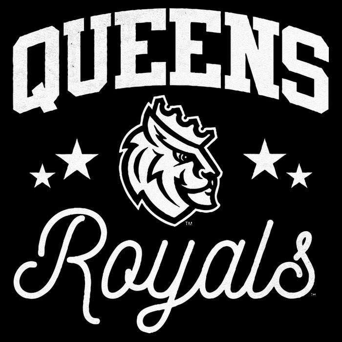 Queens University Of Charlotte Royals Logo 16 in Basic Backpack