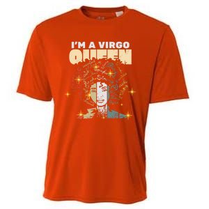 Queen Virgo August September Bday Cute Gift Cooling Performance Crew T-Shirt