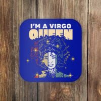 Queen Virgo August September Bday Cute Gift Coaster