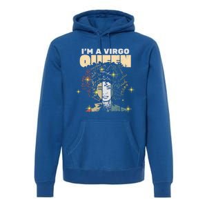 Queen Virgo August September Bday Cute Gift Premium Hoodie