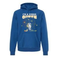 Queen Virgo August September Bday Cute Gift Premium Hoodie