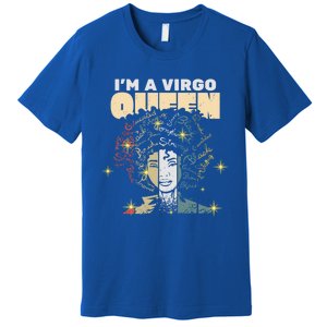 Queen Virgo August September Bday Cute Gift Premium T-Shirt