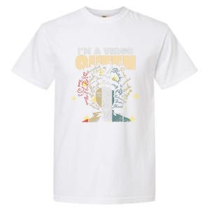 Queen Virgo August September Bday Cute Gift Garment-Dyed Heavyweight T-Shirt