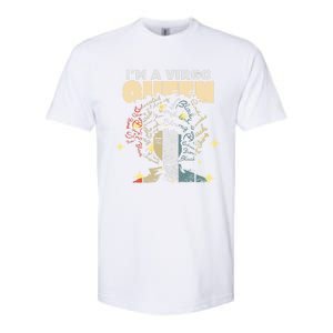 Queen Virgo August September Bday Cute Gift Softstyle CVC T-Shirt