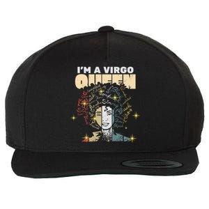 Queen Virgo August September Bday Meaningful Gift Wool Snapback Cap