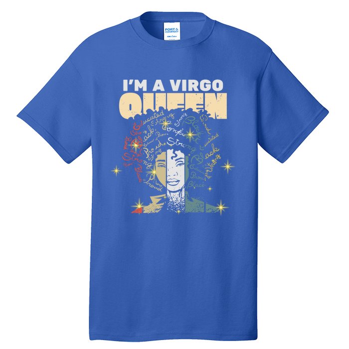 Queen Virgo August September Bday Meaningful Gift Tall T-Shirt