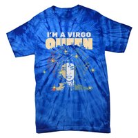 Queen Virgo August September Bday Meaningful Gift Tie-Dye T-Shirt