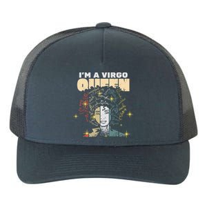 Queen Virgo August September Bday Meaningful Gift Yupoong Adult 5-Panel Trucker Hat