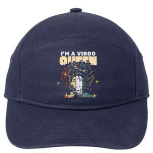 Queen Virgo August September Bday Meaningful Gift 7-Panel Snapback Hat