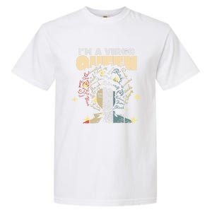 Queen Virgo August September Bday Meaningful Gift Garment-Dyed Heavyweight T-Shirt