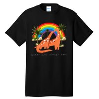 Queer Was Always Here Cute LGBT Gay Dinosaurs Tall T-Shirt