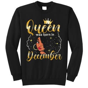 Queen Was Born In December Shirt Girls December Birthday Sweatshirt