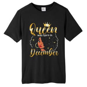 Queen Was Born In December Shirt Girls December Birthday Tall Fusion ChromaSoft Performance T-Shirt