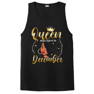 Queen Was Born In December Shirt Girls December Birthday PosiCharge Competitor Tank