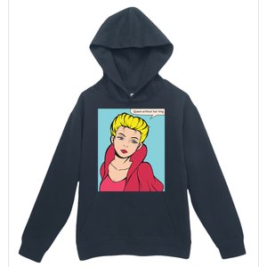 Queen Without Her King Urban Pullover Hoodie