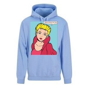 Queen Without Her King Unisex Surf Hoodie