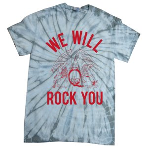 Queen We Will Rock You Tie-Dye T-Shirt