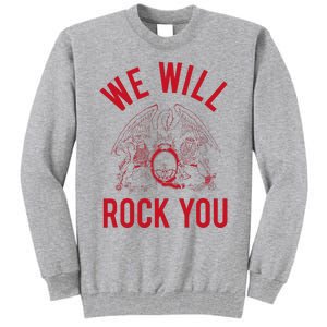 Queen We Will Rock You Tall Sweatshirt