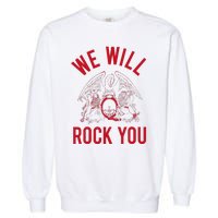 Queen We Will Rock You Garment-Dyed Sweatshirt