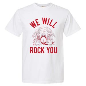 Queen We Will Rock You Garment-Dyed Heavyweight T-Shirt