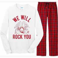 Queen We Will Rock You Long Sleeve Pajama Set